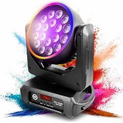 Light4me Sky Φωτορυθμικό Προβολέας Wash LED DMX με Ρομποτική Κεφαλή RGBW
