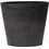 ArtPlast Γλάστρα Στρογγυλή Πλαστική Ανθρακί 40x34cm ATC.040.SB.AN