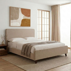 Megapap Ovelia Κρεβάτι Διπλό Υφασμάτινο με Τελάρο 150x200cm GP002-0028,2