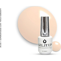 Gel.It.Up 5-in-1 Peach Serenity Base Coat Ημιμόνιμο Βερνίκι Νυχιών 15ml