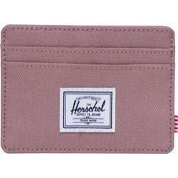 Herschel Μικρό Υφασμάτινο Γυναικείο Πορτοφόλι Καρτών Ροζ 30065-02077