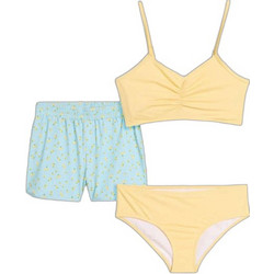 Bonprix Παιδικό Μαγιό Bikini Set για Κορίτσι Κίτρινο Γαλάζιο 960954