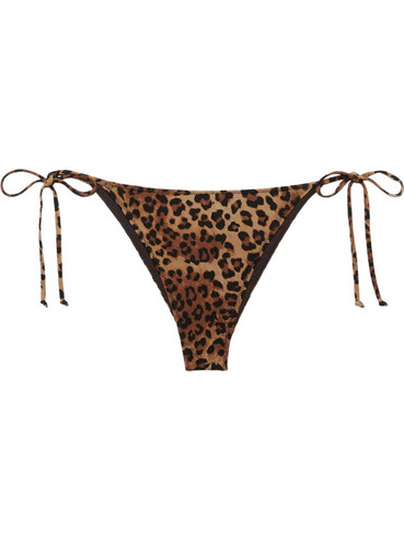 Mc2 Saint Barth Bikini Brazil Animal Print Καφέ MRL0001-00190L