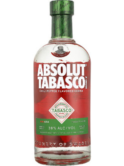 Absolut Tabasco Βότκα 38% 700ml