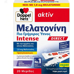 Doppelherz Melatonin Intense Direct 20 Φακελάκια