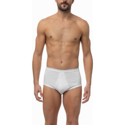Minerva Ανδρικά Σλιπ Βαμβακερά Λευκά 2Pack 90-20902