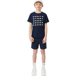 Lacoste Παιδικό T-Shirt Κοντομάνικο Navy Μπλε TJ7369-166
