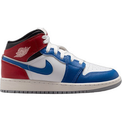 Jordan Air Jordan 1 Παιδικά Sneakers Μποτάκια Κόκκινα Royal Blue DQ8423-406