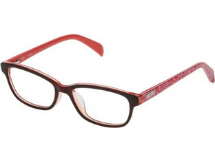 Tous VTK530 4909P5 Γυναικείος Σκελετός Γυαλιών Οράσεως Κοκάλινος Μαύρος Κόκκινος