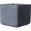 Supergreens Stripe XL Γλάστρα Τετράγωνη Πήλινη Ανθρακί 38cm D-4170-8