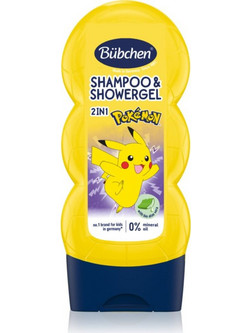 Bubchen Pokemon Παιδικό Σαμπουάν & Αφρόλουτρο 230ml