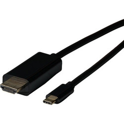 EFB Elektronik Καλώδιο HDMI 1.4 HDMI Male to USB-C Male 2m Black EBUSBC-HDMI-4K30K.2