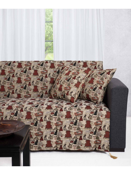 Silk Fashion Σετ Ριχτάρια 3τμχ Cats