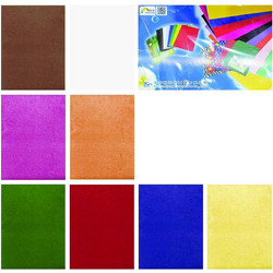Justnote Χαρτί Βελουτέ Πολύχρωμο 25x35cm 10τμχ 381973
