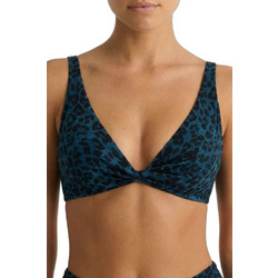 Sugarfree Bikini Top Τριγωνάκι Animal Print Πετρόλ 26801110D-514