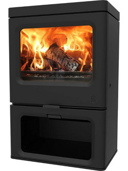 Charnwood Skye 7 Store Stand Black Μαντεμένια Ξυλόσομπα 7kW