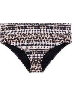 Dorina Ψηλόμεσο Bikini Slip Μπεζ Καφέ FXHI0017MI010-BR0047
