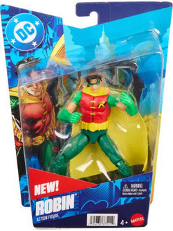 Mattel DC Robin Φιγούρα Δράσης για 4+ Ετών 15cm