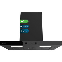 Cecotec CEC-110299 Απορροφητήρας Καμινάδα-Τζάκι 60cm Μαύρος