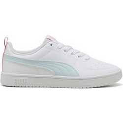 Puma Rickie Παιδικά Sneakers Λευκά Πράσινο Mint 384311-42