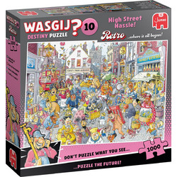 Puzzle Jumbo Wasgij Retro Destiny High Street Hassle 1000 Κομμάτια