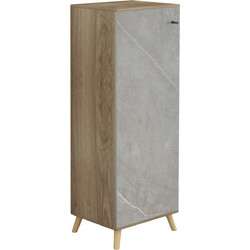 B2BMarkt Παπουτσοθήκη Ξύλινη Alvaro Sonoma M50xΠ38xΥ135cm 0535144