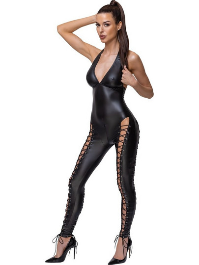 Cottelli Sexy Ολόσωμη Φόρμα See Through Μαύρη 4024144184217