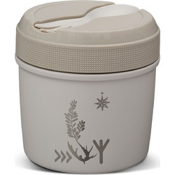 Carl Oscar Lunch Jar Power Ανοξείδωτο Παιδικό Σετ Δοχείο Φαγητού Ισοθερμικό Γκρι 500ml