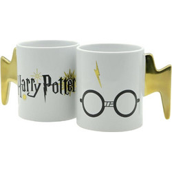 Harry Potter Glasses Lightning Handle Mug
