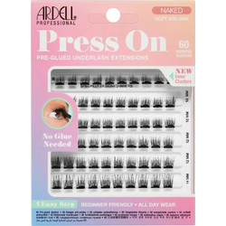 Ardell Naked Soft Volume Βλεφαρίδες Underlashes Αυτοκόλλητες 60τμχ