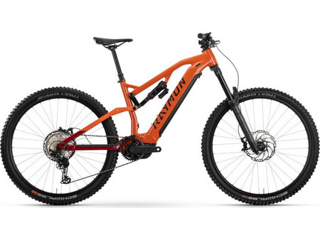 Raymon Pro Trailray 170 Pro Ηλεκτρικό Ποδήλατο Mountain 29" με 12 Ταχύτητες Πορτοκαλί