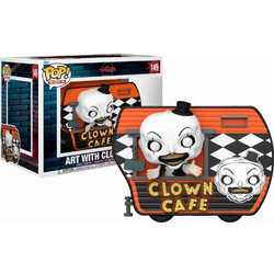 Funko Pop! Rides Terrifier 2 149 Art With Clown Cafe 15cm