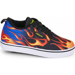 Heelys Pro 20 Παιδικά Sneakers με Ροδάκια Μαύρα Κόκκινα Royal Blue HE00051994