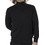Double Ανδρική Πλεκτή Μπλούζα Ζιβάγκο Μαύρη KNIT-49
