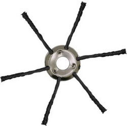 Visco ΚΕΦ-67 KEF67 Κεφαλή Μεσινέζας Αλουμινίου 6 Εξόδων