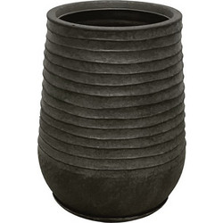 MarHome Κασπώ Δαπέδου Polyresin Μαύρο 39x51cm 06-10020-M