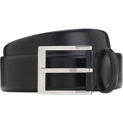 Hugo Boss Elloy Ανδρική Ζώνη Δερμάτινη Μαύρη 50482241-001