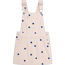 Dpam Blush Hearts Παιδικό Φόρεμα Τζιν Εκρού Navy Μπλε BATYROB3