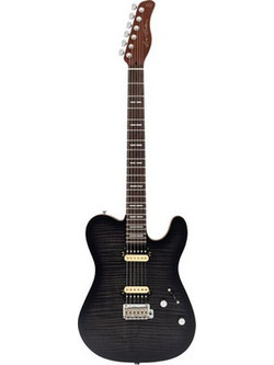 Sire Larry Carlton T7 FM New Gen Ηλεκτρική Κιθάρα T Style με Μαγνήτες HH & Ταστιέρα Maple Transparent Black