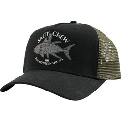 Salty Crew Ανδρικό Καπέλο Jockey με Δίχτυ Snapback Υφασμάτινο Μαύρο 35035810-BLK