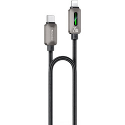 Yesido CA199 Braided USB-C to Lightning Cable 27W 1.2m Black