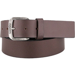 Hugo Boss Berker Ανδρική Ζώνη Δερμάτινη Σοκολατί 50522158-202