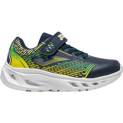 Joma Atila Παιδικά Sneakers με Φωτάκια Navy Μπλε Πράσινα Lime JATILW2603V