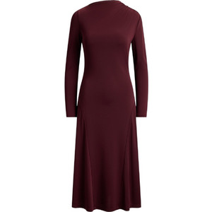 Polo Ralph Lauren Midi Καθημερινό Φόρεμα Μπορντό 200B27412002