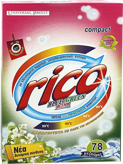 Rico Σκόνη Πλυντηρίου 78 Μεζούρες 3kg
