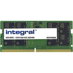 Integral 8GB (1X8GB) DDR5 RAM 4800MHz C40 IN5V8GNHWBX