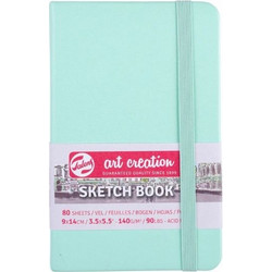 Royal Talens Art Creation Fresh Mint Sketchbook 9x14cm 140gr/m² 80 Φύλλα