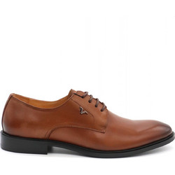 Versace 19V69 Ανδρικά Σκαρπίνια Derby Δερμάτινα Ταμπά YO-S661C81