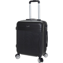 Seagull SG177 Βαλίτσα Καμπίνας 55x40x20cm με 4 Ρόδες Μαύρη
