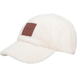 Calvin Klein Γυναικείο Καπέλο Jockey Υφασμάτινο Λευκό LV04F5096G-QYJ